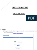 SBI Kiosk User Manual