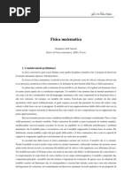 Dell'Antonio - Storia Della Fisica Matematica PDF