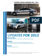 2013 Municipal Guide Caprice For Police Cars