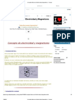 Conceptos Básicos de Electricidad y Magnetismo - Taringa!