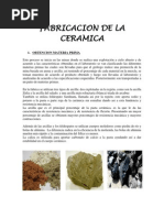 Fabricacion de La Ceramica