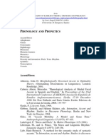 Phonology Phonetics