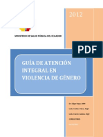 Guía de Atención Integral en Violencia de Género