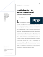 La Globalizacion y Los Nuevos Escenarios Del Comercio Internacional