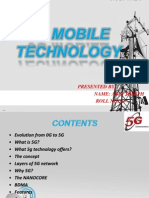 5G Technology Seminar Presentation