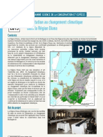 Programme de La Science de La Conservation Et Espèces - Adaptation Au Changement Climatique Dans La Région Diana (WWF - 2013)