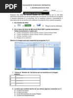 Evaluacion de Tecnologia e Informatica Grado Septimo.