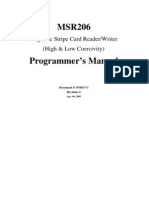 MSR206 Programmer's Manual