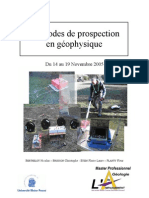 Rapport Geophysique Appliquee