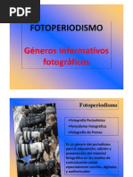 Generos Fotoperiodisticos