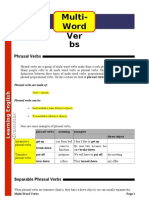 AYUDA Multi-Words Verbs