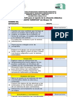 b1 Lista de Cotejo