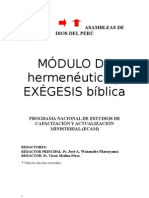 Modulo de Exegesis para Imprimir Corregido