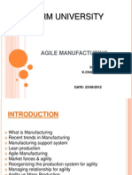 Agile Manufacturing