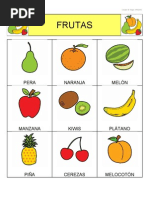 Bingo de Frutas