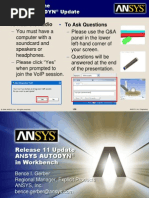 ANSYS AUTODYN in Workbench Introduction