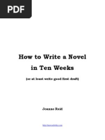 How To Write A Novel