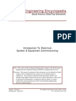 Introduction To Electrical System and Equipment Commissioning