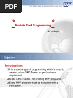 Module Pool Programming