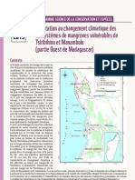 Programme de la Science de la Conservation et Espèces - Adaptation au Changement Climatique des ecosystems de mangroves vulnérables de Tsiribihina et Manambolo (partie Ouest de Madagascar) (WWF – 2013)