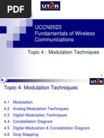 Topic 4 - Modulation Techniques