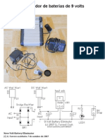 Eliminador de Baterias de 9 Volts