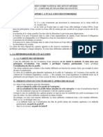 Chapitre 5 - L-Evaluation de L-Entreprise - Cours Bis