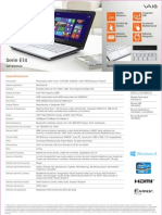 Manual Sony Vaio Sve14123clw