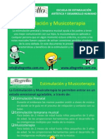 Estimulación y Musicoterapia