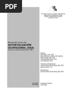 Autoevaluacion Ocupacional Osa