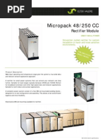 Datasheet Micropack Rectifier Module Nx250W