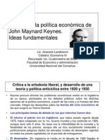 La Teoría Económica de Keynes