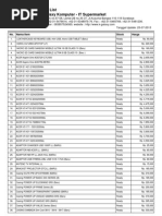 PriceList K Galaxy