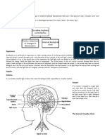 Circadian Rhythms