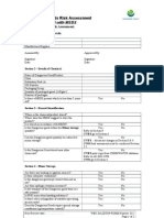 Dangerous Goods Risk Assess