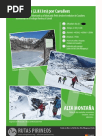 RUTAS PIRINEOS Montardo y Petit Montardo Por Cavallers Es