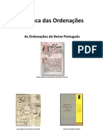 Epoca Das Ordenações Do Reino de Portugal - Carlos Ferreira Santos e Patricia Estevao