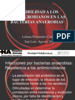 Sensibilidad Bacterias Anaerobias 2013 para Dejar