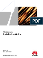 RRU3805 Installation Guide (V200 - 05)