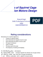 Basics of Squirrel Cage Induction Motor Design