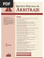 Revista Peruana de Arbitraje Rpa 3 2006