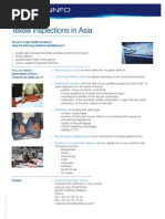 Textile Inspections in Asia Textile Inspections in Asia