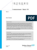 Liquid Level Measurement Basics Referrence