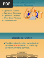 Production and Operations Management