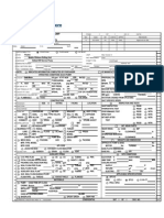 Centrifugal Pump Data Sheet