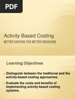 Activity Based Costing - An Introduction