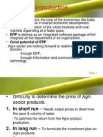 Erp in Agriculture