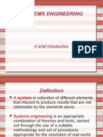 Systems Engineering Presentation