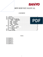 Tmpa 8859 Service Manual: Content