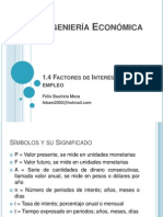 Artemio - Ingeniería Económica 1.4 Factores de Interés y Su Empleo (646588)